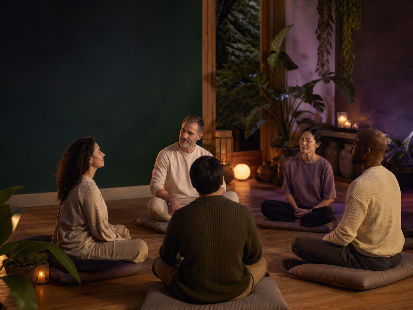 A collective evening practice for renewal and regeneration